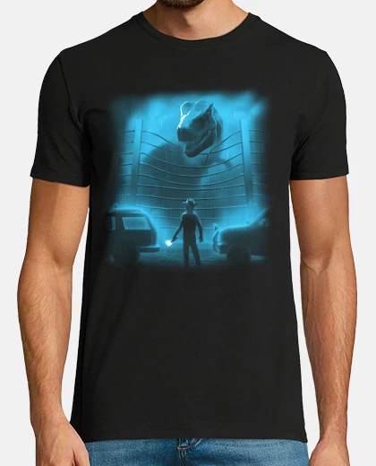 Camiseta ataque a los dinosaurios