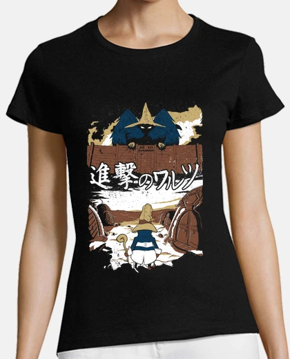 Playera ataque a vals damas en forma
