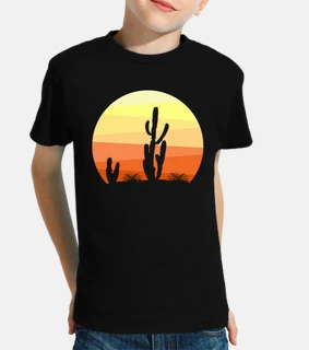atardecer del desierto mexicano de esti