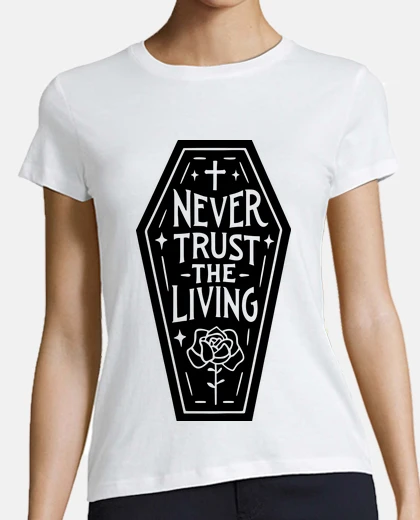 Camiseta ataúd sarcasmo sarcástico