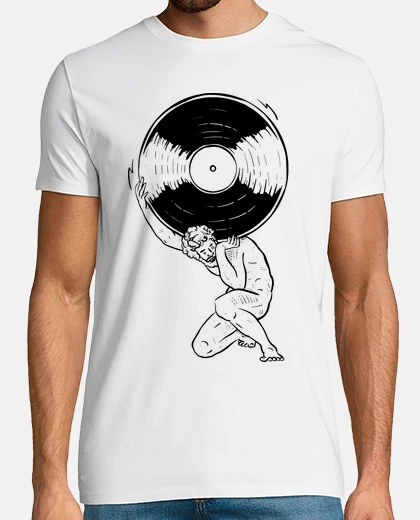 T-shirt atlas vinyl