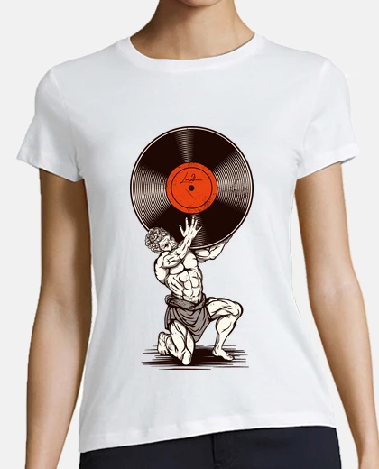 T-shirt atlas vinyl