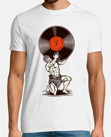 T-shirt atlas vinyl