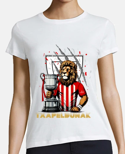 T-shirt atletico. txapeldunak