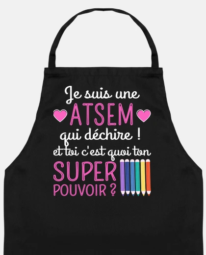 Atsem qui déchire humour atsem cadeau
