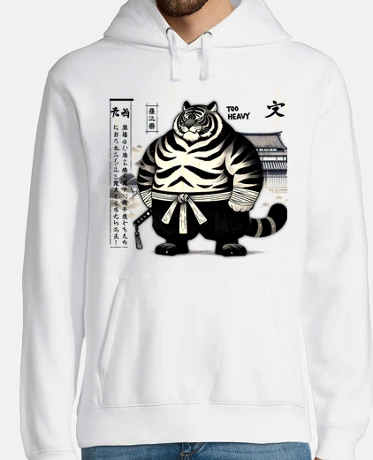 Sudadera Atsushi Tiger - Too Heavy