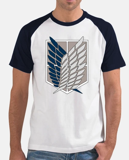T-shirt attacco al logo titan