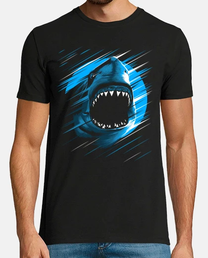 T-shirt attacco megalodonte
