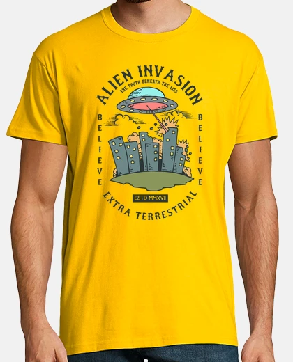 T-shirt attack alieno
