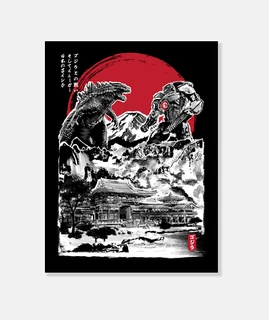 Attack on Japanese Temple