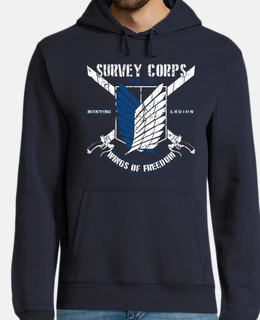 Sudadera shingeki no kyojin hot sale