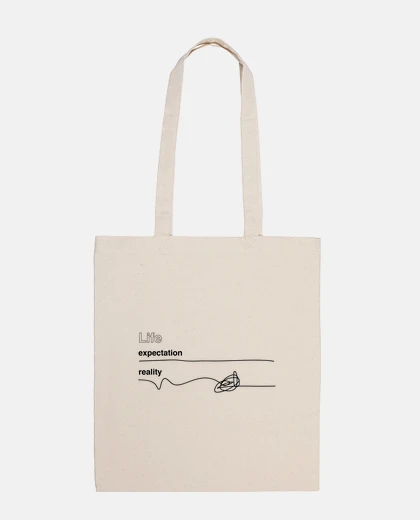 Sac attente de sac vs réalité blanche