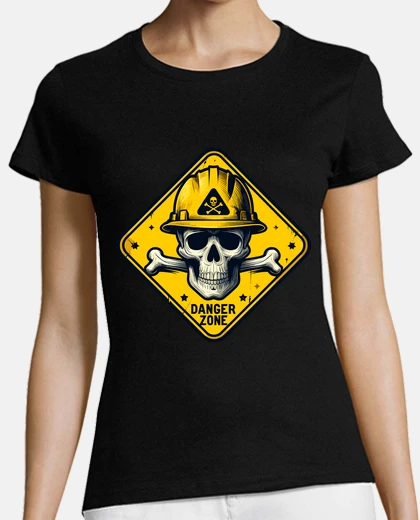 Tee-shirt attention zone dangereuse