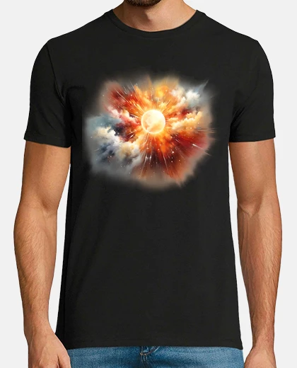 T-shirt attività del sole solstizio ra esplosione corso club da personalizzare