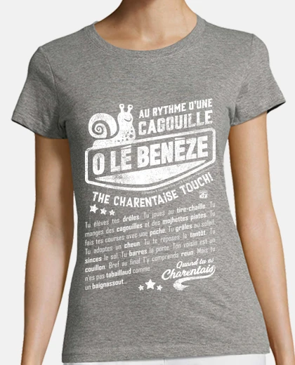 Tee-shirt Au rythme de la Cagouille Escargot