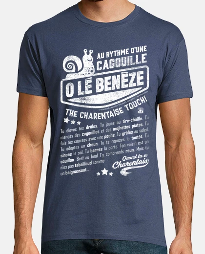 Tee-shirt Au rythme de la Cagouille Escargot