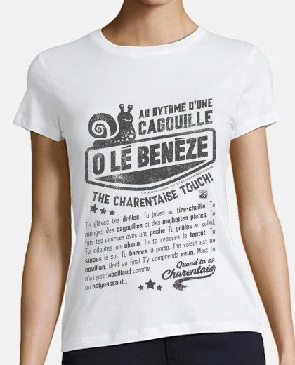 Tee-shirt Au rythme de la Cagouille Escargot