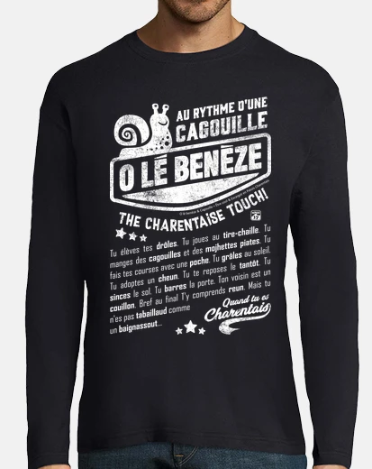 Tee-shirt Au rythme d'une Cagouille (Escargot)