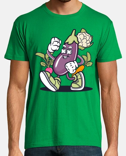 Tee-shirt aubergine