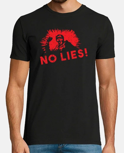Tee-shirt aucun mensonge - thème de manifestant