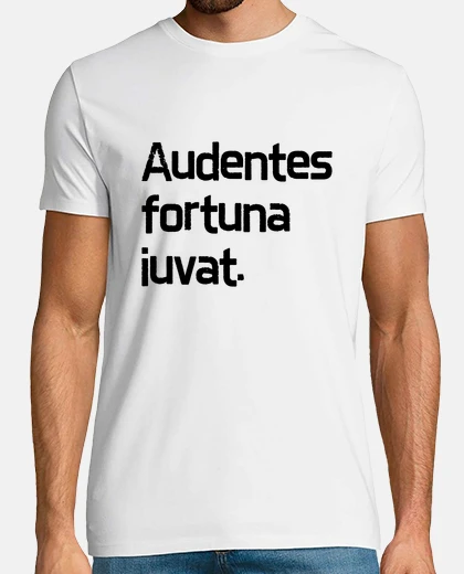 Tee-shirt audentes fortuna iuvat