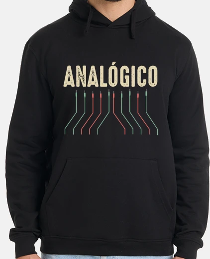 Sudadera Audio DJ Analógico Retro