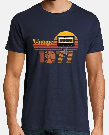 T-shirt audio vintage 1977