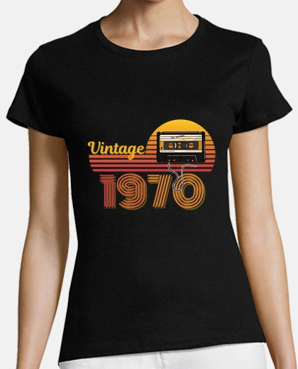 Playera audio vintage de 1970