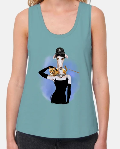 Camiseta Audrey Hepburn galga