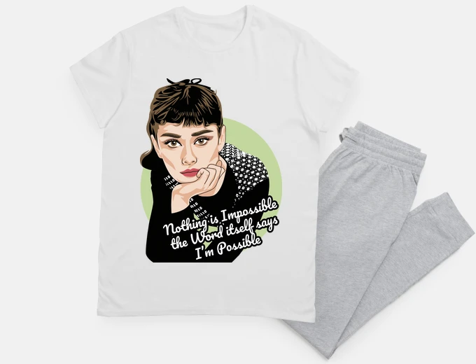 Pyjama Audrey nothing is impossible