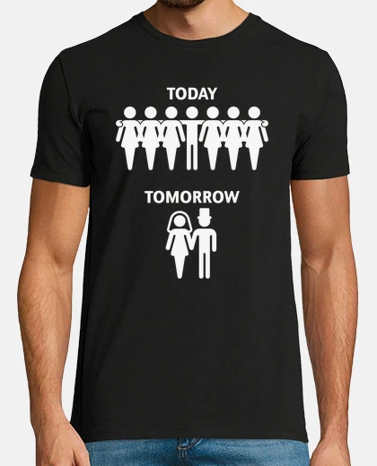 Tee-shirt aujourd39hui demain - enterrement de vi