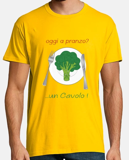 Tee-shirt aujourd'hui au déjeuner un chou