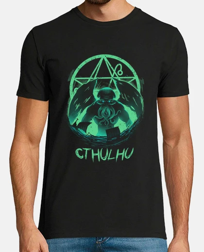 La Llamada De Cthulhu Camiseta De La Camiseta La Llamada De