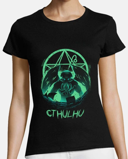 Playera aumento de las mujeres de la camisa cthulhu