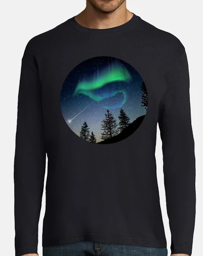 Tee-shirt Aurore boréale