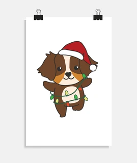 Australian Shepherd Christmas Winter