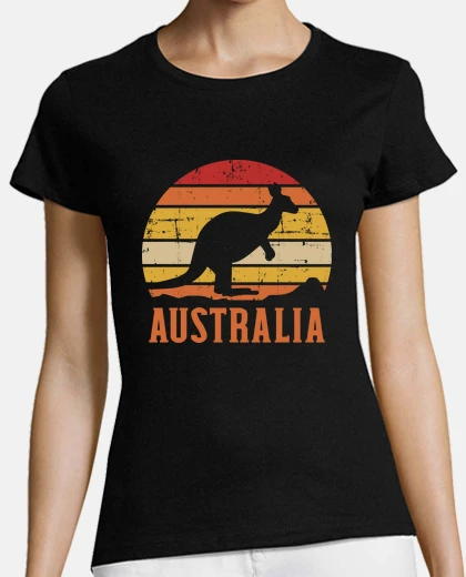 Tee-shirt australie kangourou vintage
