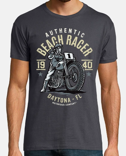 Playera auténtico corredor de playa 1940