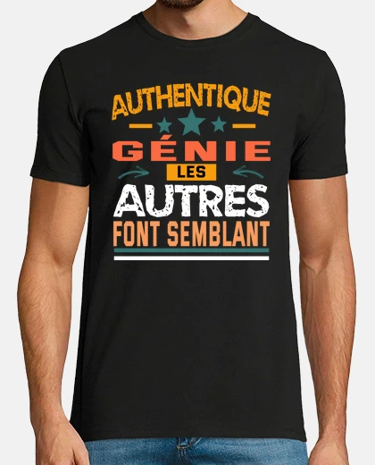Tee-shirt authentique génie