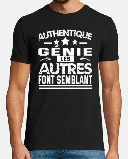 Tee-shirt authentique génie