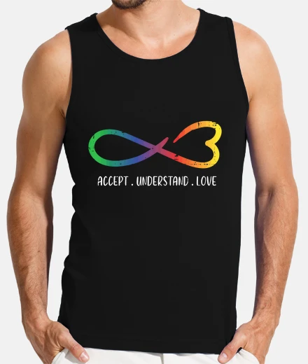 T-shirt autismo infinito accettare comprendere