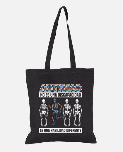 Bolsa autismo no es una discapacidad es una laTostadora