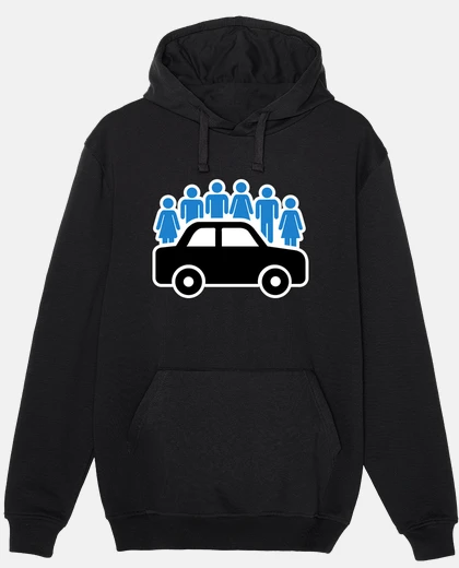 Sudadera auto compartido