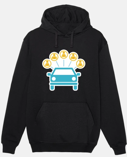 Sudadera auto compartido
