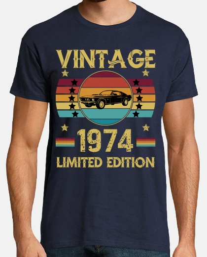 T-shirt auto da corsa classica edizione limitat