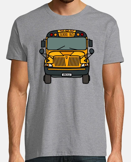 Tee-shirt autobus scolaire