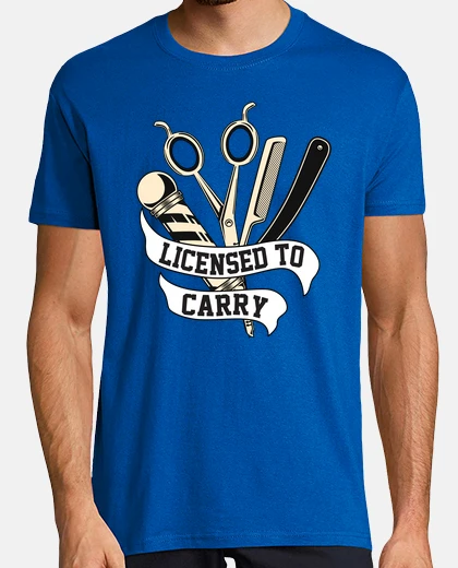 Tee-shirt autorisé à porter un devis de coiffeur
