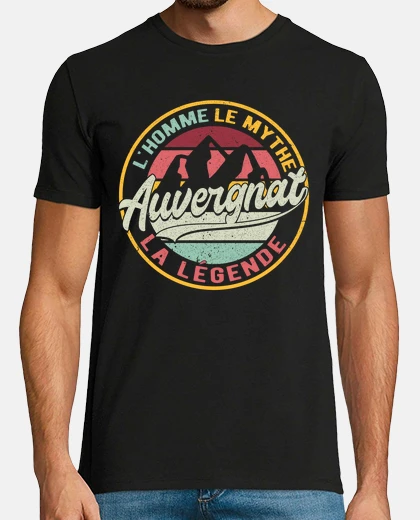 Tee-shirt Auvergne Auvergnate Humour Auvergnat