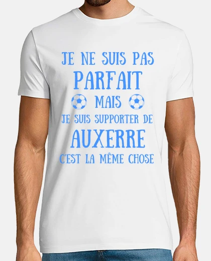 Tee-shirt Auxerre Foot Homme Humour Drôle