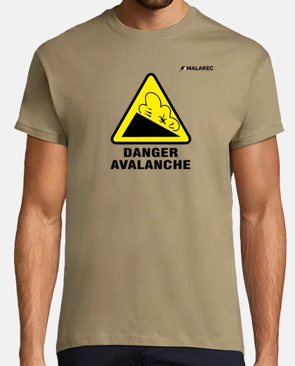 Tee-shirt avalanche noire